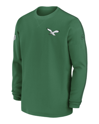 Philadelphia Eagles Logo Coach Mens Nike NFL Long Sleeve Top Nike